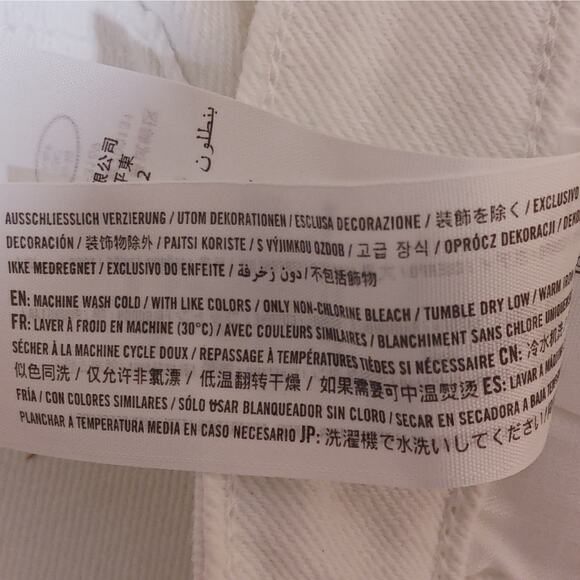 Hollister Jeans Womens 0 Short White Distressed Ultra High Rise Mom Denim Pants - Picture 10 of 12